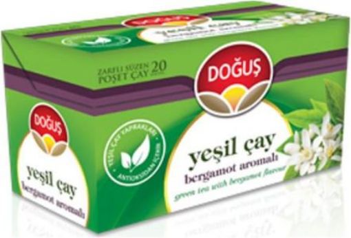 DOĞUŞ 20'Lİ 35 GR YEŞİL ÇAY BERGAMOTLU. ürün görseli