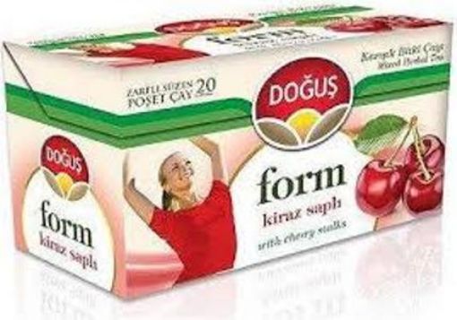 DOĞUŞ 20'Lİ 40 GR FORM ÇAY KİRAZ SAPLI. ürün görseli