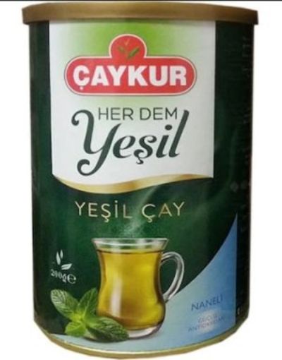 ÇAYKUR YEŞİL ÇAY YAPRAK NANE 200 GR. ürün görseli