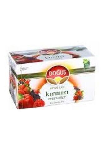 DOĞUŞ 20'Lİ 40 GR KIRMIZI MEYVELER ÇAYI. ürün görseli