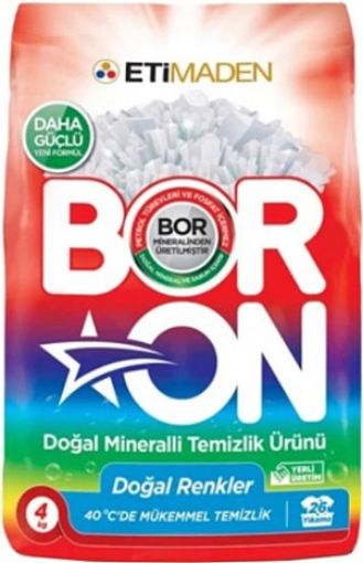 BORON DOĞAL TEMİZLİK RENKLİLER 4 KG. ürün görseli