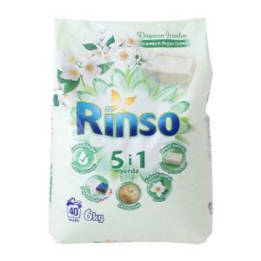 RİNSO MATİK 6 KG DENİZ MİNERALLERİ BEYAZ. ürün görseli