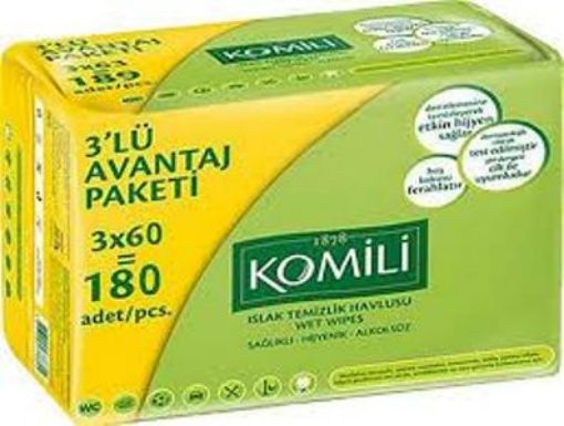 KOMİLİ ISLAK HAVLU 3*60'LI. ürün görseli