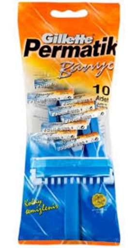 GİLLETTE PERMATİK BANYO 10 LU POŞET. ürün görseli