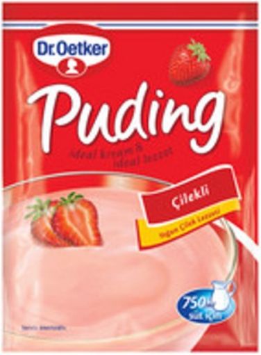 DR.OETKER PUDİNG ÇİLEKLİ 120 GR. ürün görseli