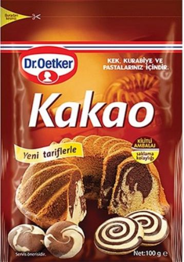 DR.OETKER KAKAO 100 GR. ürün görseli