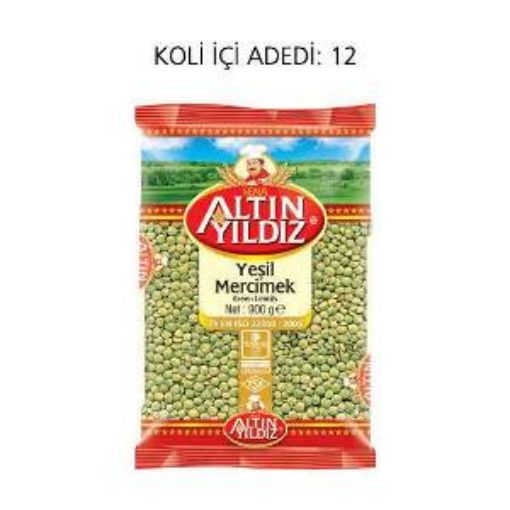 ALTINYILDIZ 900 GR YEŞİL MERCİMEK. ürün görseli