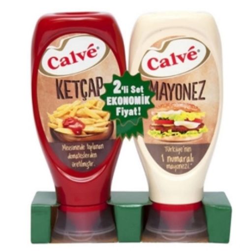 CALVE KETÇAP TATLI 610 GR+MAYONEZ 540 GR. ürün görseli