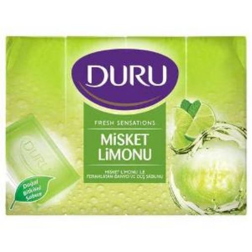 DURU FRESH DUŞ 4X150 GR MİSKET LİMON. ürün görseli