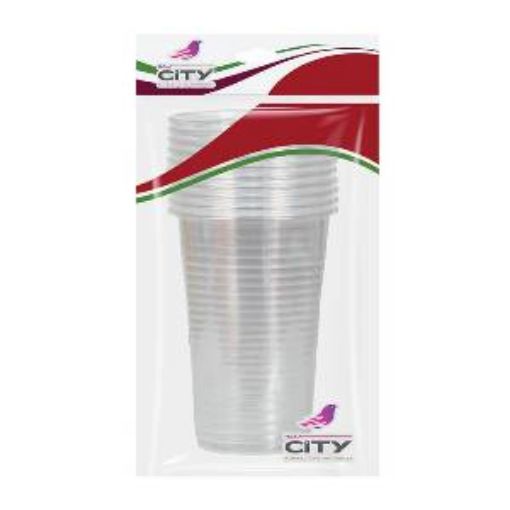 NEW CİTY PLASTİK KOLA BARDAĞI 10'LU P-285. ürün görseli