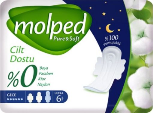 MOLPED PURE&SOFT GECE 6'LI. ürün görseli