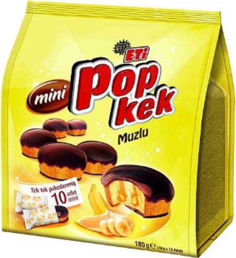 ETİ POPKEK MİNİ MUZLU180 GR. ürün görseli