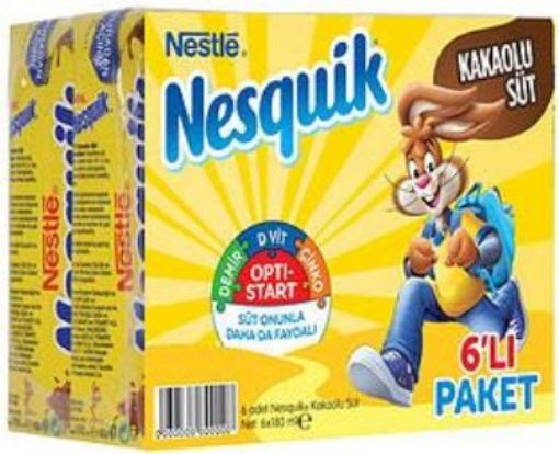 NESQUİK KAKAOLU SÜT 6'LI. ürün görseli