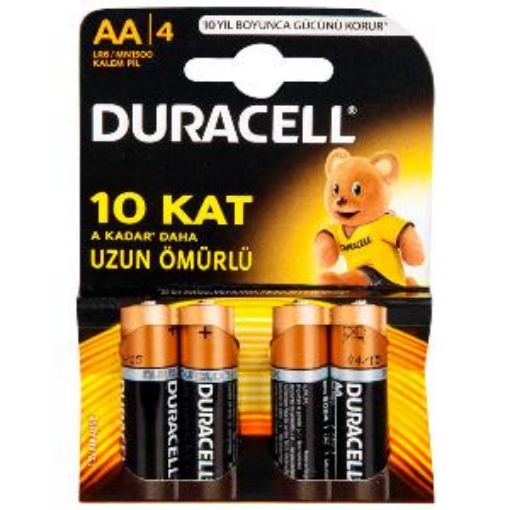DURACEL KALEM PİL 4 LÜ. ürün görseli