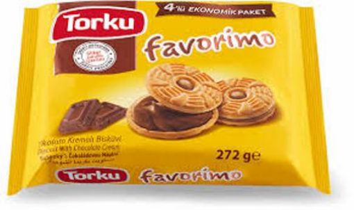 TORKU FAVORİMO ÇİKOLATALI 4'LÜ 244 GR. ürün görseli