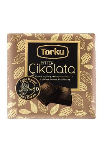 TORKU KARE BİTTER ÇİKOLATA 65 GR. ürün görseli