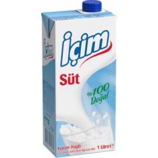 İÇİM SÜT Y.YAĞLI 1 LT UHT. ürün görseli