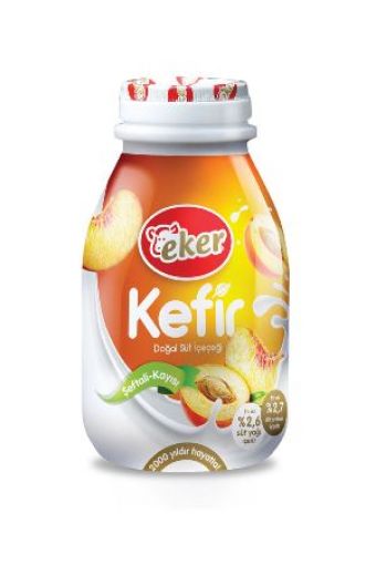 EKER KEFİR 200 ML ŞEFTALİ KAYISI. ürün görseli