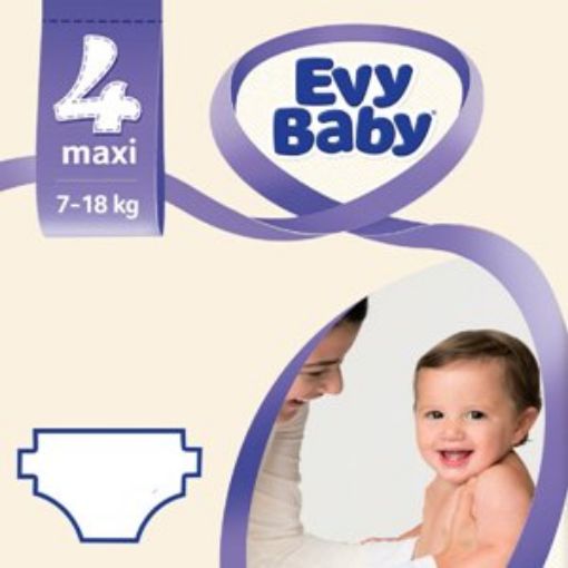 EVY BABY Ç.BEZİ EKO NO:4 MAXİ 7-14 KG 27'Lİ. ürün görseli