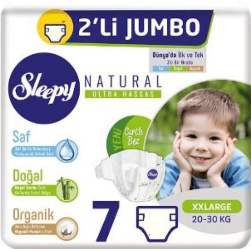 SLEEPY JUMBO NAT. İKİLİ XXL NO:7 28'Lİ. ürün görseli