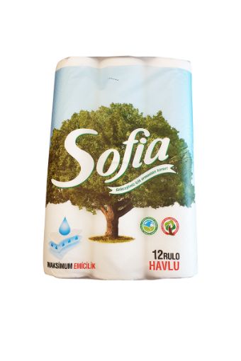 SOFİA HAVLU 12'Lİ 3 KATLI. ürün görseli