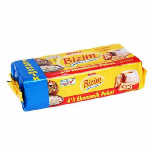 BİZİM MARGARİN 6'LI 250 GR. ürün görseli