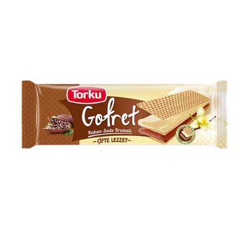 TORKU GOFRET 142 GR KAKAOLU-VANİLYALI. ürün görseli