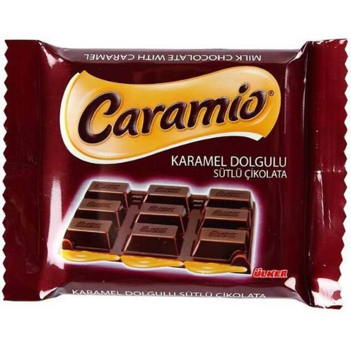 ÜLKER CARAMİO KARE 55 GR KARAMELLİ. ürün görseli