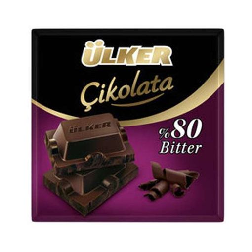 ÜLKER KARE %60 BİTTER 60 GR ÇİKOLATA. ürün görseli