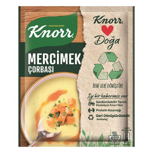 KNORR ÇORBA  MERCİMEK 76 GR. ürün görseli