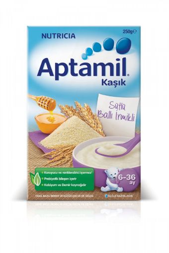 APTAMİL SÜTLÜ İRMİKLİ BALLI 250GR. ürün görseli