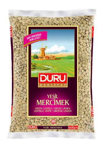 DURU 1 KG YEŞİL MERCİMEK. ürün görseli