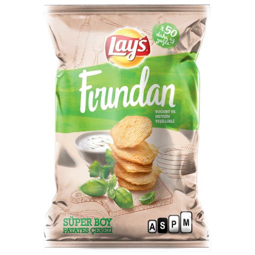 FR.LAYS 96 GR FIRINDAN YOĞ.MEV.YEŞİLLİKLERİ. ürün görseli