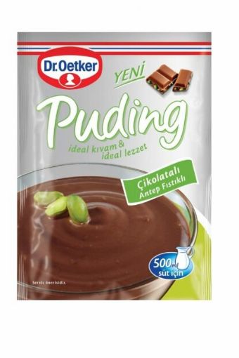 DR.OETKER PUDİNG ÇİKOLATALI A.FISTIKLI 100 GR. ürün görseli