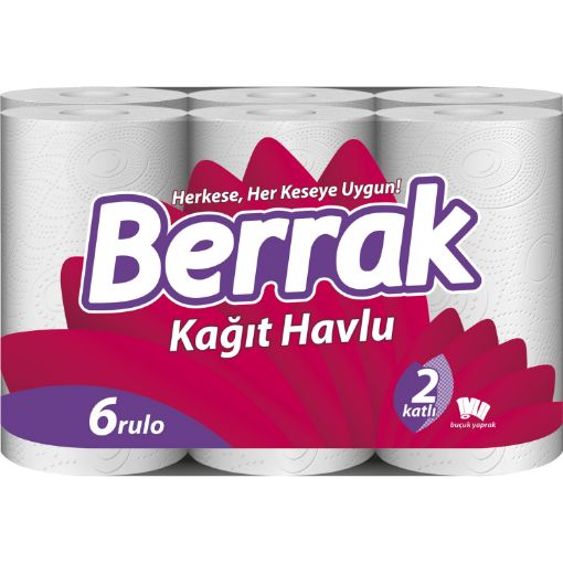 BERRAK HAVLU 6'LI. ürün görseli