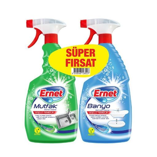 ERNET MUTFAK 750 ML+BANYO 750 ML. ürün görseli