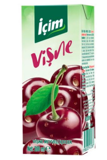 İÇİM 200 ML VİŞNE MEYVELİ İÇECEK. ürün görseli