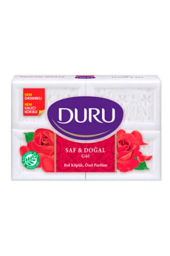 DURU BANYO SABUN GÜL 4X150 GR. ürün görseli