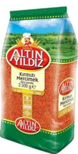 ALTINYILDIZ 2,5 KG KIRMIZI MERCİMEK. ürün görseli