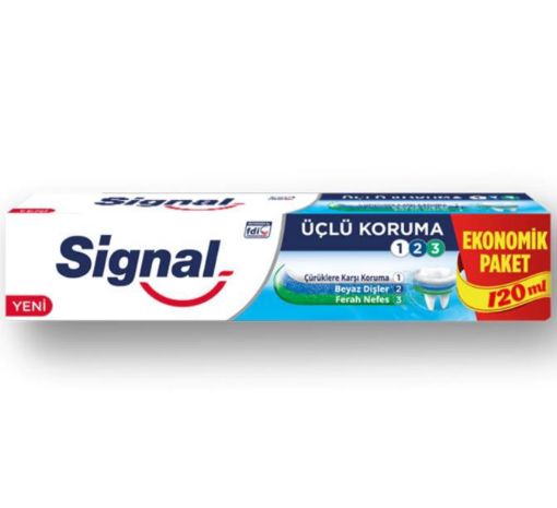 SİGNAL DİŞ MAC.ÜÇLÜ KORUMA 120 ML. ürün görseli