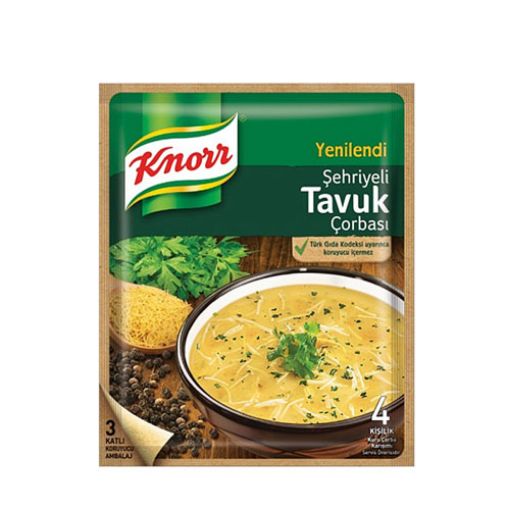 KNORR ÇORBA  ŞEHRİYELİ TAVUK 51 GR. ürün görseli