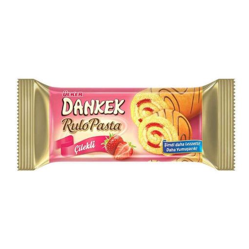 ÜLKER DANKEK RULO PASTA ÇİLEKLİ 235 GR. ürün görseli