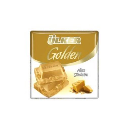 ÜLKER KARE 60 GR GOLDEN ALTIN ÇİKOLATA. ürün görseli