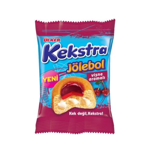 ÜLKER KEKSTRA  VİŞNE JÖLEBOL 40 GR.. ürün görseli