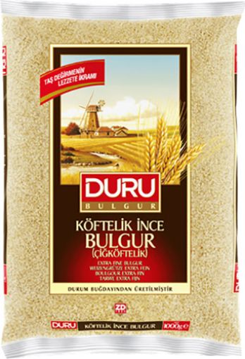 DURU 2,5 KG ÇİĞ KÖFTELİK  BULGUR. ürün görseli