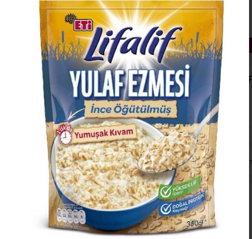 ETİ LİFALİF İNCE ÖĞÜT.YULAF EZMESİ 350 GR. ürün görseli