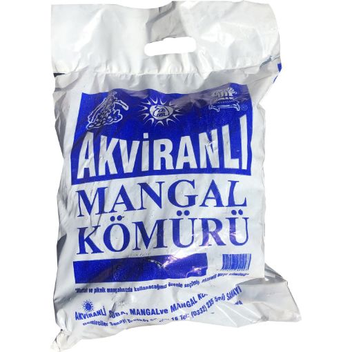 AKVİRANLI MANGAL KÖMÜRÜ 1,5 KG. ürün görseli