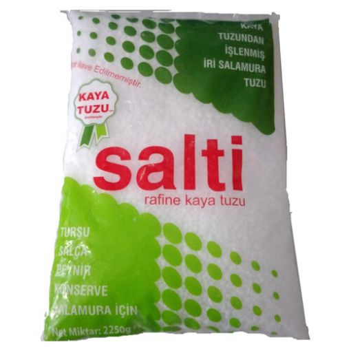 SALTİ TUZ 2250 GR SALAMURA İRİ TANE. ürün görseli