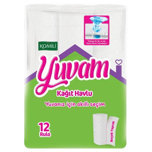 KOMİLİ YUVAM HAVLU 12'Lİ. ürün görseli