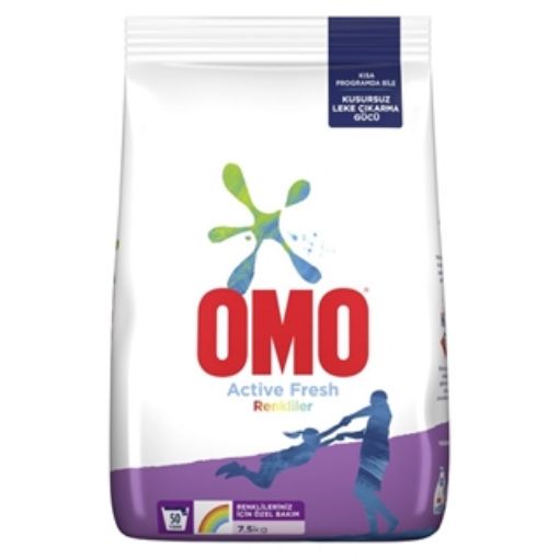 OMO MATİK 7,5 KG ACTIVE FRESH RENKLİ. ürün görseli